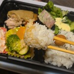 キッチン ブルー グローブ - ご飯が進む