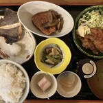 和楽亭 澤 - 日替わり3点定食　1,000円