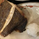 和楽亭 澤 - カレイの塩焼き