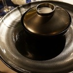 ザ・カワブン・ナゴヤ - 甘鯛の鱗揚げと冬瓜の椀仕立て。