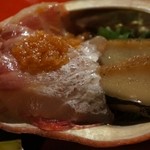 ザ・カワブン・ナゴヤ - イサキと鮑の磯煮。