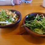 さとうのステーキ - サラダバー10種類の野菜