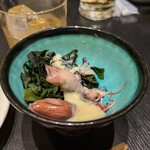 魚料理 炭火串焼 かねり - ホタルイカの酢味噌