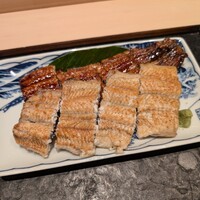 神楽坂 濱千 - 鰻一本焼き（白焼き、たれ焼き）