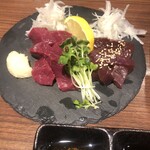 焼肉 味ひときれ - 馬刺し、馬レバー刺し