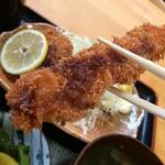 ミックスフライ定食