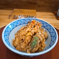 天ぷらふく西 禅と匠 - 【海老と野菜天丼】