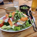 和食亭かどい - 板長のおまかせ海鮮サラダ