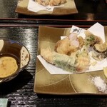 宵ノねこ - 天ぷら盛り合わせ