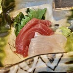 宵ノねこ - 刺身二種盛り