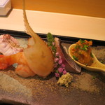 鮨　臥龍 - お造り(2014/07)