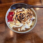 奈つやの中華そば - あぶりチーズ茶碗カレー