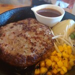 さとうのステーキ - 鉄鍋オーブン焼ハンバーグ300グラム