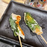 くわ焼 たこ坊 - ささみ。2倍サイズくらいになりました