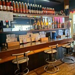 堀内チキンライス - 店内　カウンター席