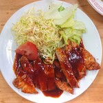 神田食堂 - ポークソテーライス付 ¥1200