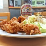 神田食堂 - から揚げ定食 ¥1000
