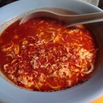 元祖ニュータンタンメン本舗 - タンタンメンの大辛　スープ感あるよね