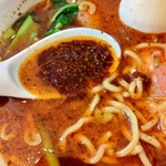 祭麺堂 - 唐辛子をイン