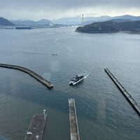 広島 なだ万 - 店窓からの眺望