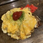 たぴおか食堂 - チーズオムそば‎*⸜(* ॑꒳ ॑* )⸝*ﾜﾝﾀﾞﾎｫｫｫｫｲ