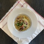 Trattoria La Padella - ホタルイカのパスタ(テイクアウト可)