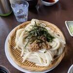 岩戸屋 - ざるうどん大盛り