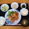 池間食堂 - ジョーズフライ定食（1,500円）ボリュームタップリ！ご飯半分でお願いしましたが、半分て難しいね！との事ww