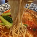 中華そば タンポポ - 木嶋製麺所ストレート細麺