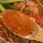 中華そば タンポポ - トマト感凄いスープ