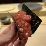 鮨　いの - ネギトロ（鮨 いの）2024.10