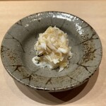 鮨　いの - ワタリガニ土佐酢ジュレ和え（鮨 いの）2024.10