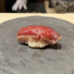 鮨　いの - 赤身漬け（鮨 いの）2024.10