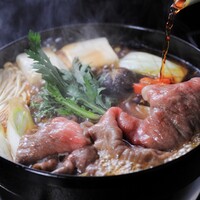 【　仙台牛すき焼き会席　】