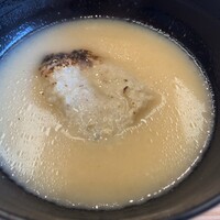 柚木元 - 蕎麦掻きの穴熊粕汁