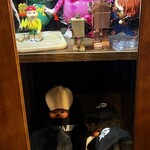 中華そば タンポポ - 店内にはモンチッチやゴールドライタンがいた笑笑