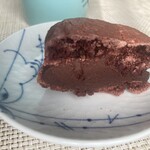 エーグルドゥース - マカロンショコラ断面