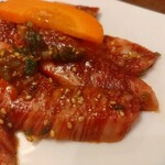 ぴょんぴょん舎 - 和牛カルビ（アップ）