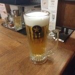 ぴょんぴょん舎 - 生ビール