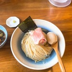 元祖佐賀つけ麺 孤虎 - これだけ美しいつけ麺は初めてかも