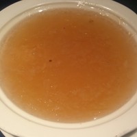 中国薬膳料理 星福 - 真珠粉入りフカヒレのスープ