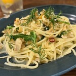 ミャンカー - つぶ貝のパスタ