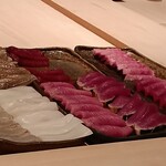 鮨 銀座 おのでら - 本日のネタの1部