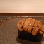 鮨 銀座 おのでら - 馬糞ウニ