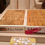 鮨 銀座 おのでら - 紫ウニと馬糞ウニ