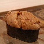 鮨 銀座 おのでら - 紫ウニ