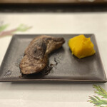 一期一会 よねさん - 大間マグロ頬肉焼き