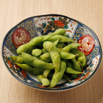 塩ゆで枝豆