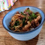 カタヤマ - 自作ジンギスカン丼(笑)