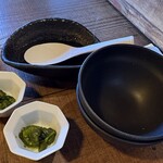 そば草香 - 鯛めしのセット